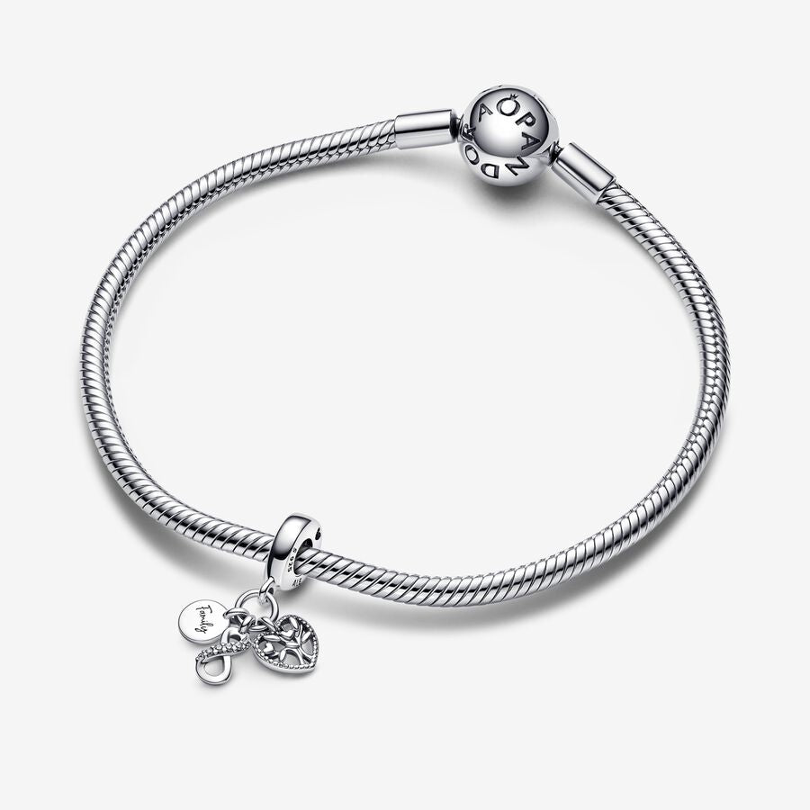 Pandora Infinity Family Triple Drop Charm
