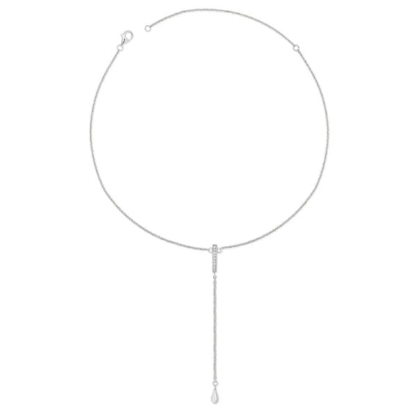Lucy Quatermaine White Topaz Drip Necklet