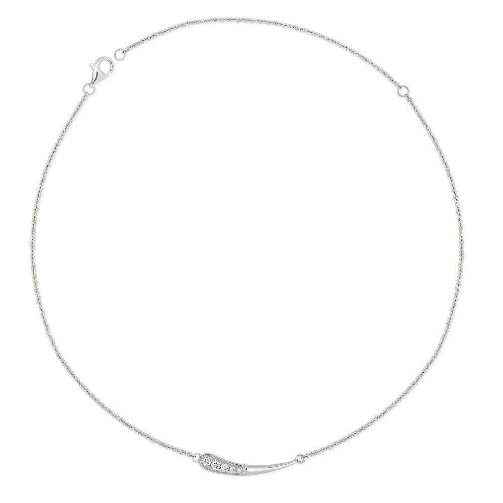 Lucy Quatermaine White Topaz Necklet