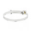 D for Diamond Silver Bee Bangle