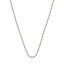 Emozioni Sterling Silver and Rose Gold Plated Accent Bead Chain