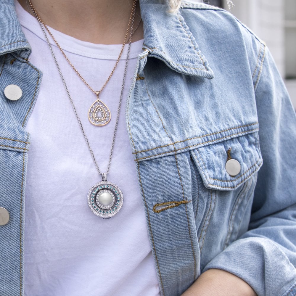 Emozioni Devotion Layer Pendant - Rose Gold Plated