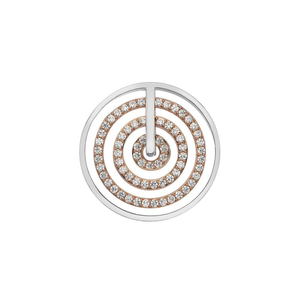 Emozioni Entro Coin - Rose Gold Plated