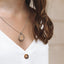 Emozioni Kindness and Wisdom Rose Gold Plated Coin