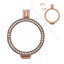 Emozioni Rose Gold Reversible Coin Keeper