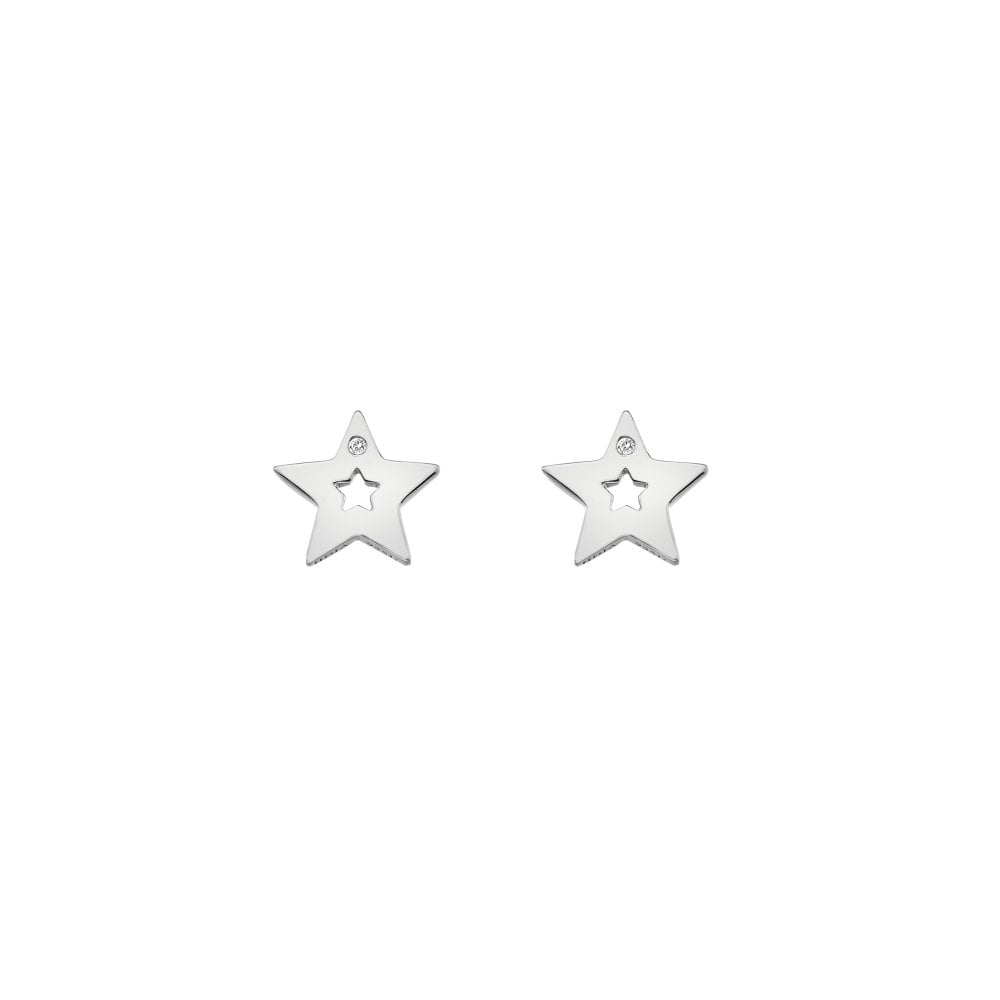 Hot Diamonds Amulet Star Earrings