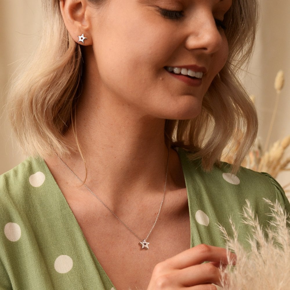 Hot Diamonds Amulet Star Earrings