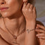 Hot Diamonds T-Bar Linked Necklet