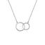 Hot Diamonds Striking Circle Necklace
