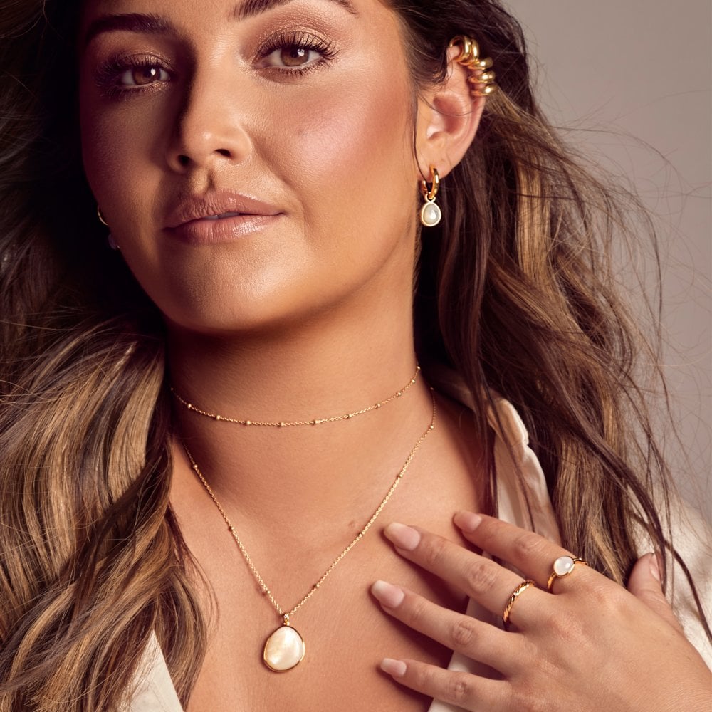 Hot Diamonds x Golden Edit Beaded Cable Chain