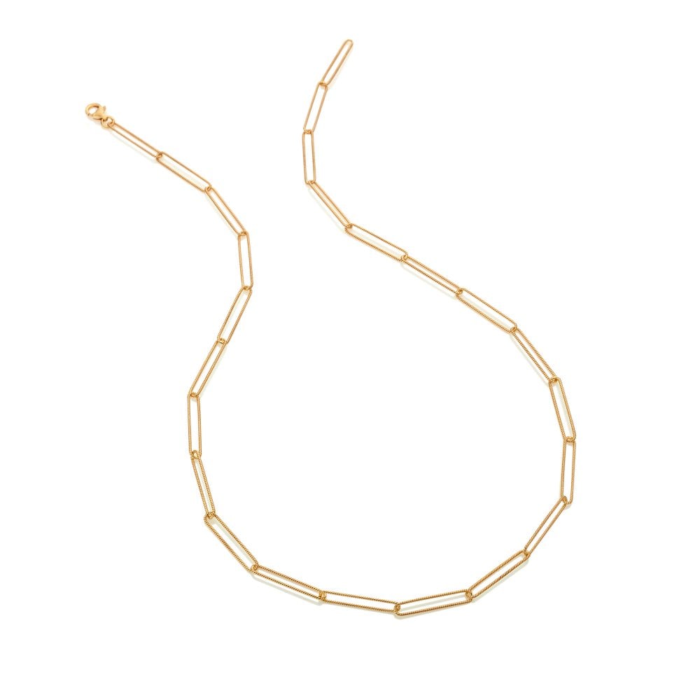 Hot Diamonds x Golden Edit Embrace Twisted Wired Necklace