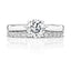 Silver Cubic Zirconia Bridal Set