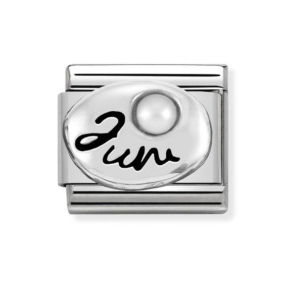Nomination Silver Birthstone Composable Link