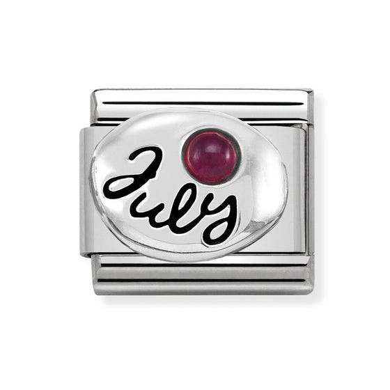 Nomination Silver Birthstone Composable Link