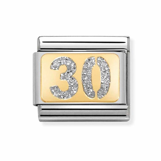 Nomination Gold Glitter 30 Composable Link