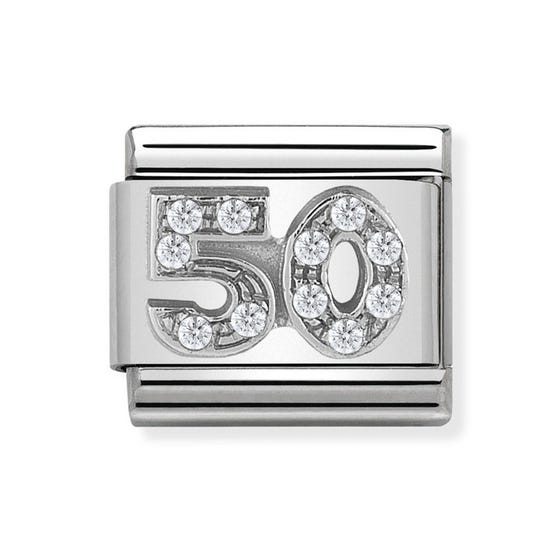 Nomination Silver CZ 50 Composable Link