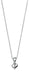 D for Diamond Heart Pendant