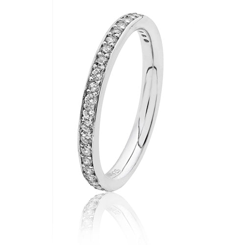 Silver & Co. 1/2 Eternity Ring