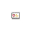 Nomination Pink Heart and Butterfly Composable Link