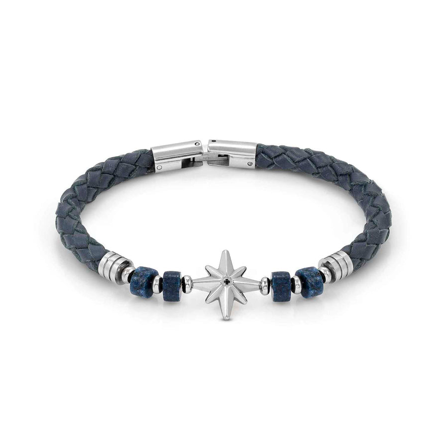 Nomination Wind Rose Leather Bracelet