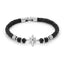 Nomination Wind Rose Leather Bracelet