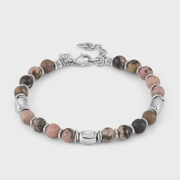 Nomination Instinct Style Rhodocrosite Beaded Bracelet
