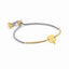 Nomination Gold Four Leaf Clover Toggle Bracelet