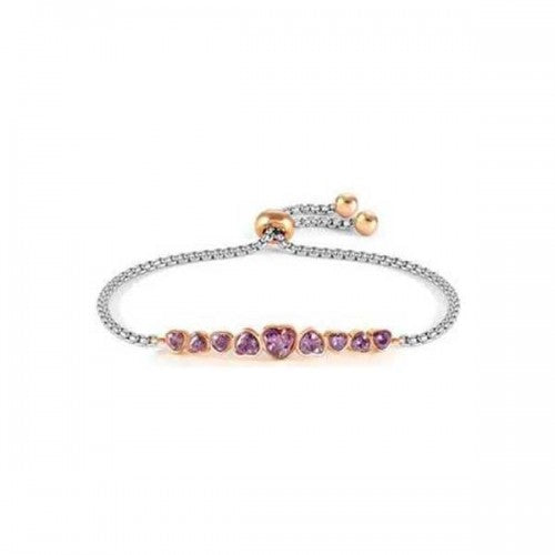 Nomination Crystal Hearts Toggle Bracelet