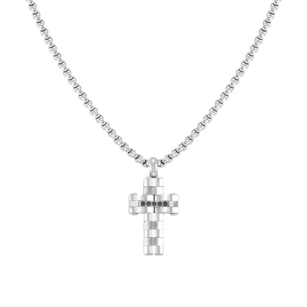 Nomination STRONG Black Diamond Cross Pendant