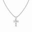 Nomination Diamond Steel Cross Pendant