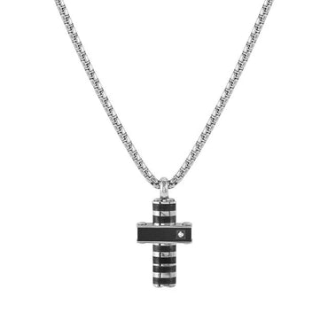 Nomination Diamond Cross Pendant