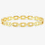 Nomination Rigid Chain CZ Gold Plated Bangle