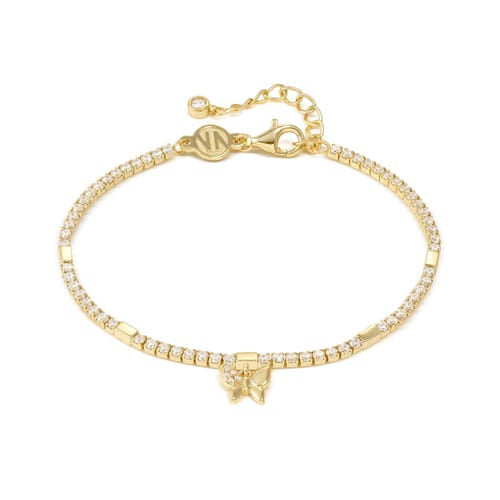 Nomination Sparkle Butterfly Tennis Bracelet