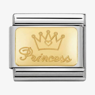 Nomination Gold Princess Composable Link