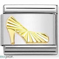 Nomination Gold Shoe Composable Link
