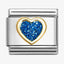 Nomination Glitter Heart Composable Link