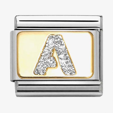 Nomination Glitter Letter Composable Link