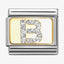Nomination Glitter Letter Composable Link