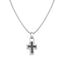 Nomination ManVision Black Cross pendant