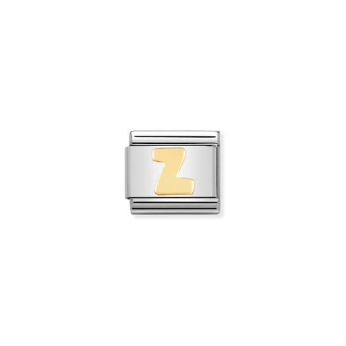 Nomination Gold Alphabet Composable Link