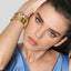 Nomination Rose Plated Cubic Zirconia Bangle