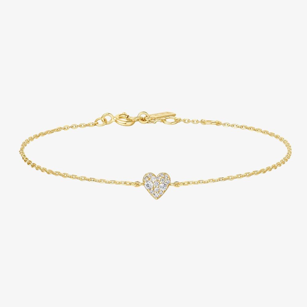 Ania Haie Pave Sweetheart bracelet