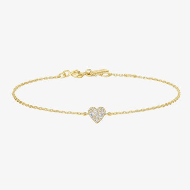 Ania Haie Pave Sweetheart bracelet