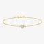Ania Haie Pave Sweetheart bracelet