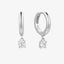Ania Haie Drop Cubic Zirconia Hoops