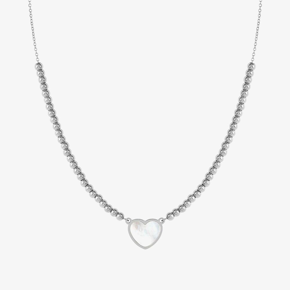 Nomination Emosfere Mother of Pearl Heart Necklace