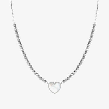 Nomination Emosfere Mother of Pearl Heart Necklace