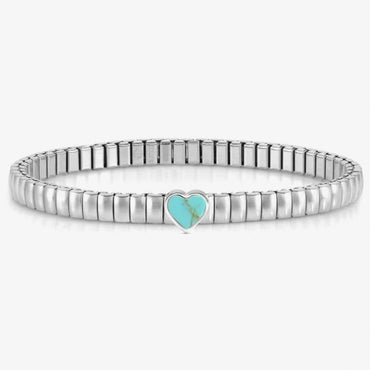 Nomination Extension Turquoise Heart Bracelet