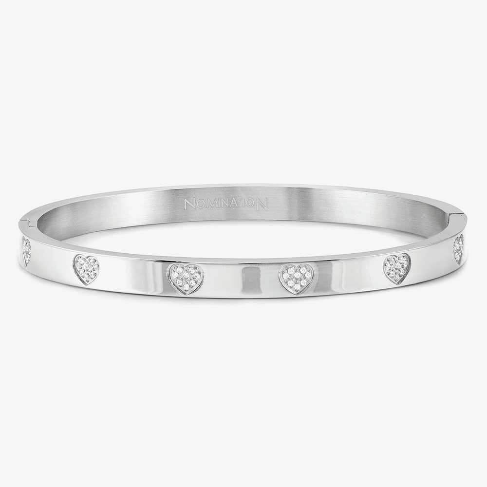 Nomination Heart Pave Bangle