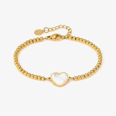 Nomination Emosfere Gold Tone Heart Bracelet